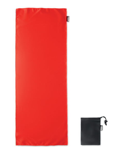 Serviette de sport en RPET Tuko Rpet - Rouge