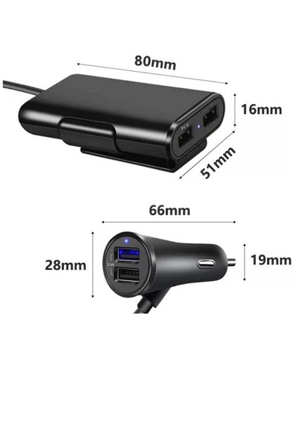 USB car charger