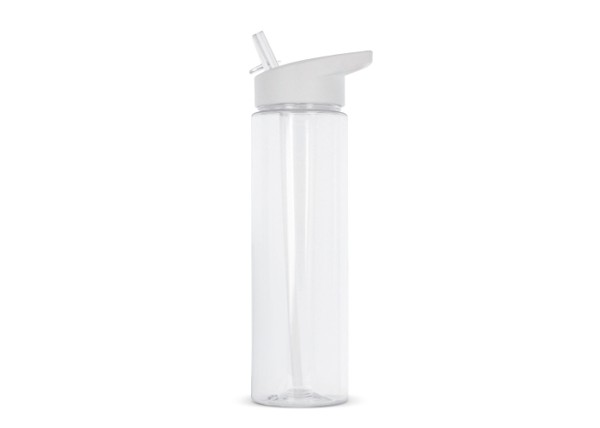 Water bottle Avery R-PET 600ml - White