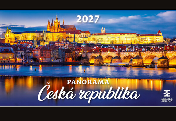 Nástěnný kalendář Panorama – Česká republika 2027