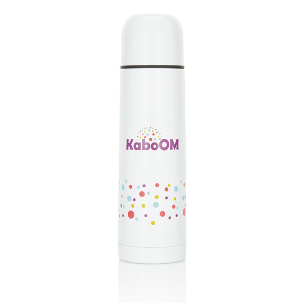 Xd Collection flask 500ml,double wall vacuum - White