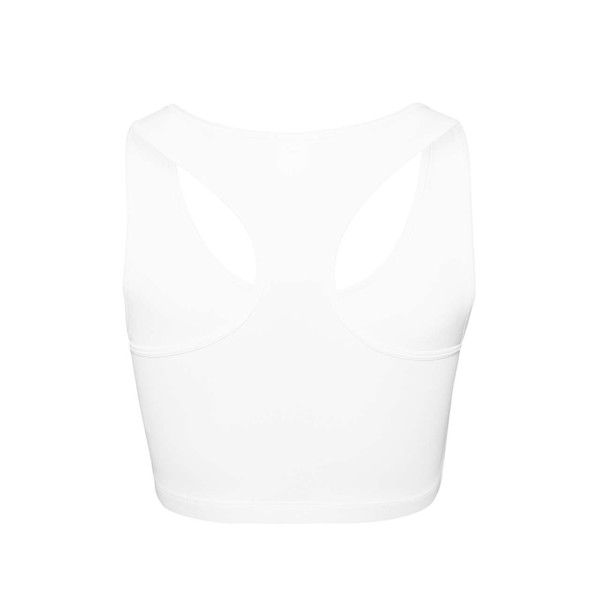 Ženska cool sportska skraćena majica - Arctic White / L