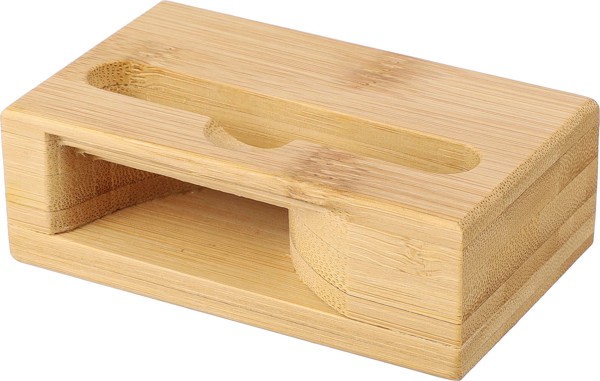 Suporte para telemóvel em bambu Albert