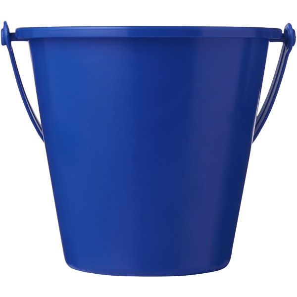 Seau et pelle de plage Tides en plastique recyclé - Bleu