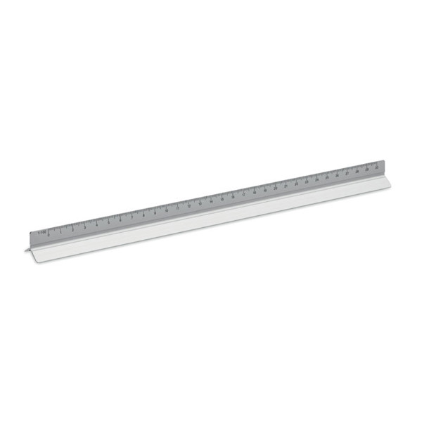 MB - 30cm Ruler in aluminium Tria