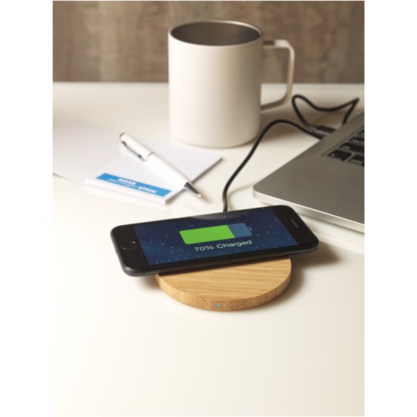 Essence 5W bamboo wireless charging pad