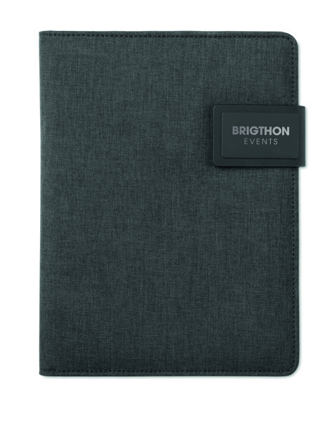 A5 folder with power bank Powernoty