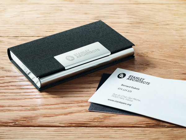 Scribi 3 gift set, RPET cardholder, twist pen