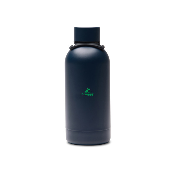 VINGA Bouteille 400ml en acier inoxydable RCS Parks - Bleu Marine