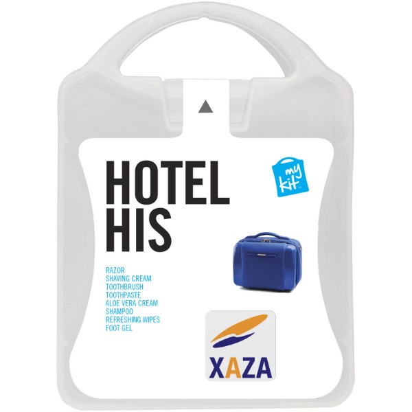 MyKit Hotel His Travel Set - White