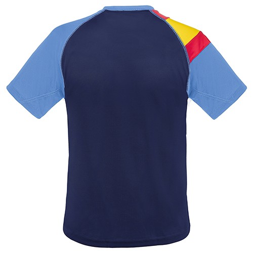 T-SHIRT BANDEIRA EM OMBRO D&F -