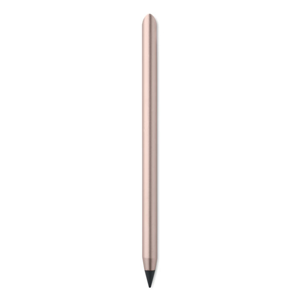 Penever inkless pen, recycled aluminium - Beige / Red