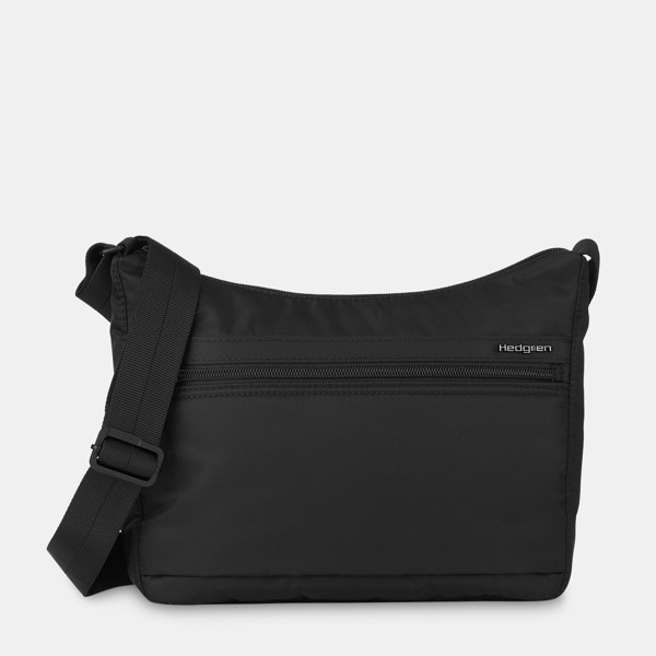 HARPERS | Geantă crossbody + RFID - Hedgren - Black