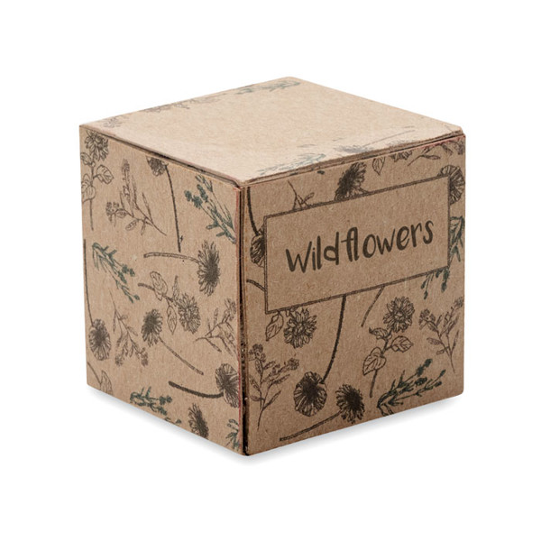 Bombi seed kit, wildflower mix, 40x40x40 mm