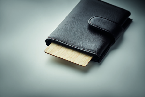Carte RFID bambou Custos +