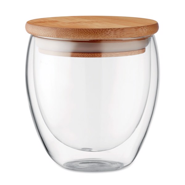 Doppelwandiges Glas 250 ml Tirana Small