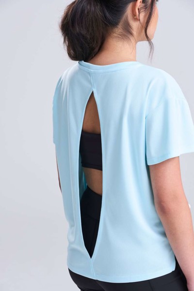 Women's Open Back T - Arctic White / M