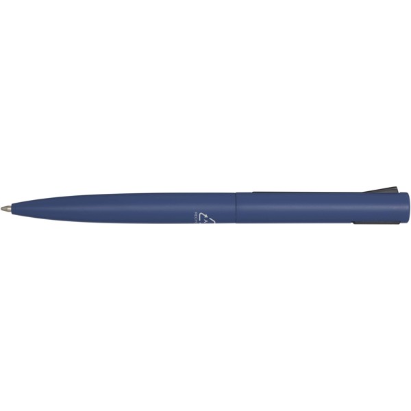 Stylo bille en aluminium recyclé Juana (encre bleue) - Bleu océan