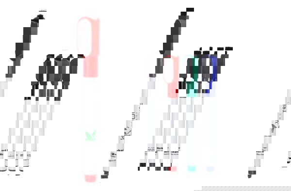 Whiteboard marker with magnet &amp; wiper - Black