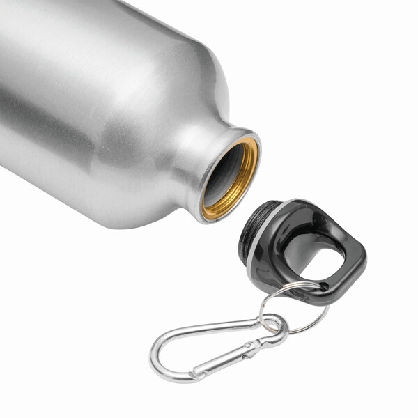 Aluminium Drinking Bottle Transit - Silver