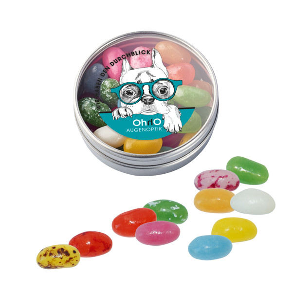 Clear Tin Jelly Beans