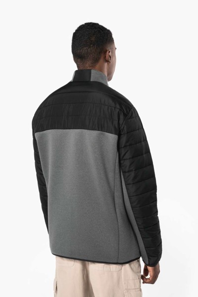 Men's Bi-Material Padded Jacket - M