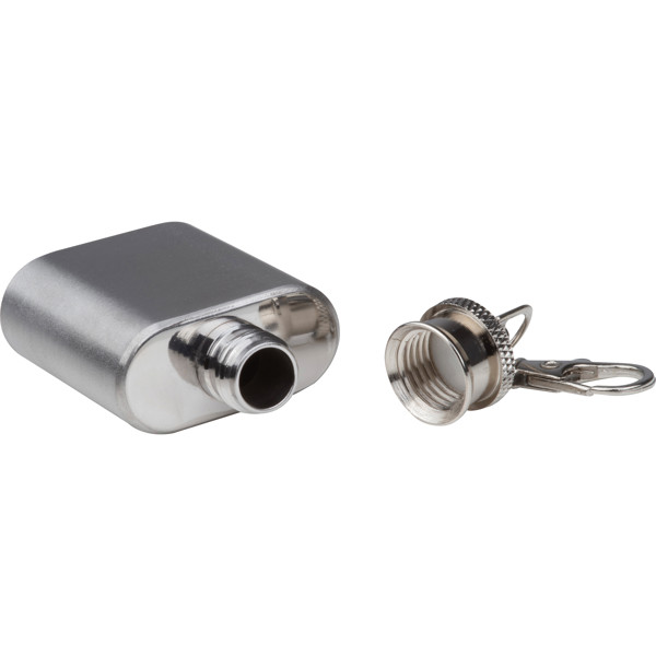 SARAH Mini flaska kulcstartó, 30 ml - Silvergrey