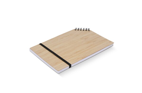 Cahier à reliure d'angle en bambou A5