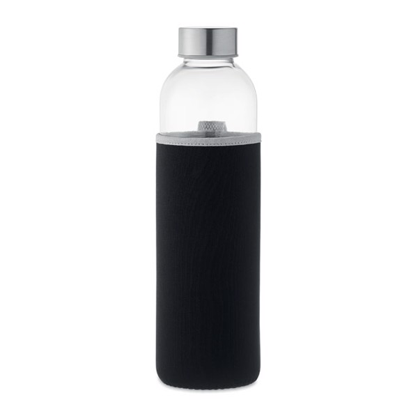 Utah Large glass bottle, 750 ml, neoprene pouch