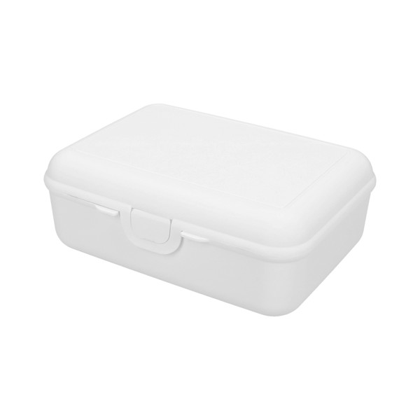 Vorratsdose "School-Box" Deluxe, Mit Trennschale - Weiss