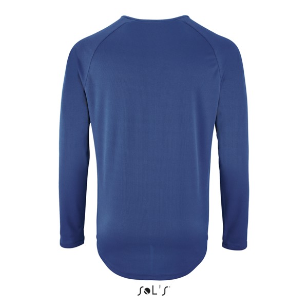 Sol's Sporty Lsl Men - Long Sleeve Sports T-Shirt - Royal Blue / L