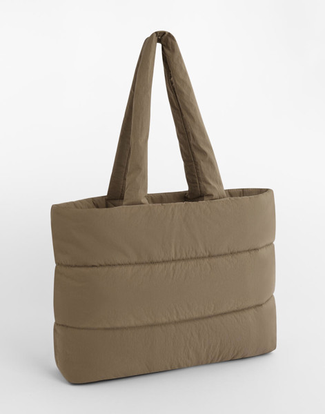 Quilted Tote Bag - Natural Stone / ONE SIZE