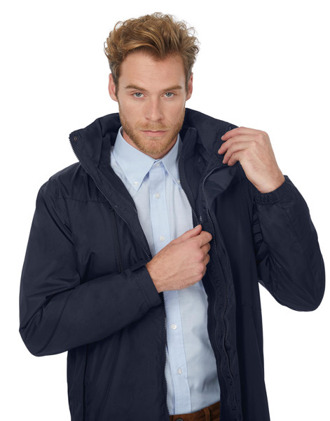 Corporate 3-In-1 Jacket - Dark Grey / XS