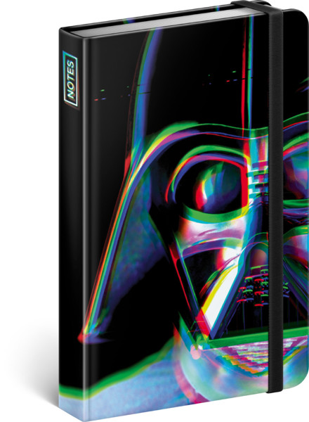 Notique Notes Star Wars – Vader, Linkovaný, 11 x 16 cm