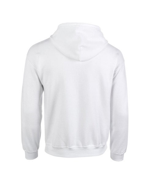 Heavy Blend™ Adult Full Zip Hooded Sweatshirt - White / S