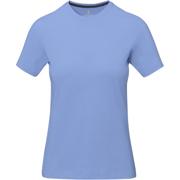T-shirt de manga curta Nanaimo de mulher - Azul claro / XS