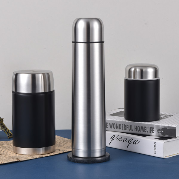 Bigger vacuum container 1000 ml - Black