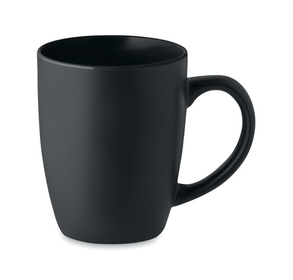 Two tone ceramic mug 290 ml Lim - Black