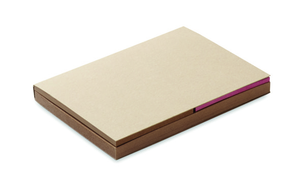 Recycled paper memo set Maui