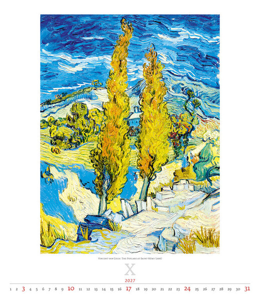 Calendar Impressionism