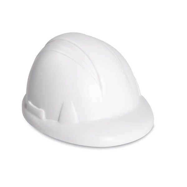 Anti-stress PU helmet Minerostress - White