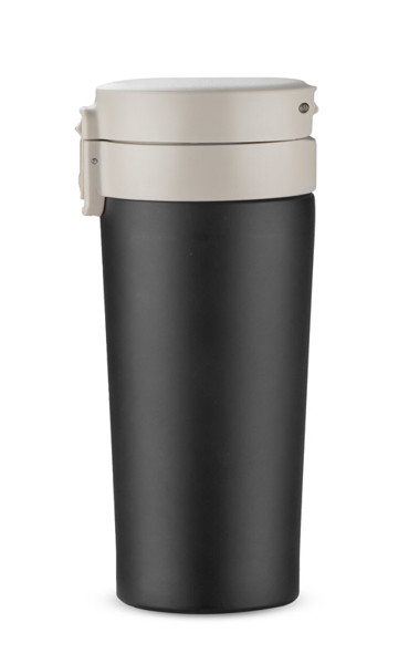 Travel mug STAR 350 ml - black