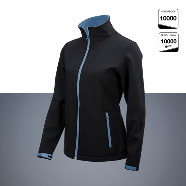 Damská Bunda Softshell , Xs Velikost - Šedá