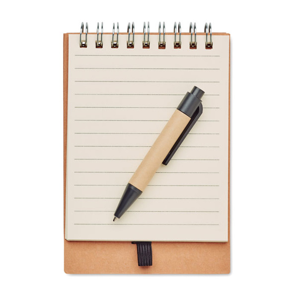 Multibook notepad, pen, sticky notes, 40 sheets