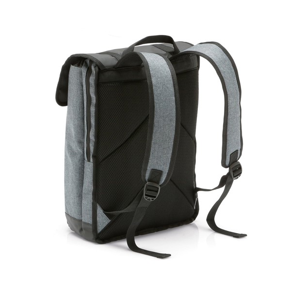 TRAVELLER. laptop rygsæk foldebar 17" i 600D