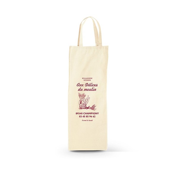 SAC A PAIN EN COTON AVEC 2 ANSES