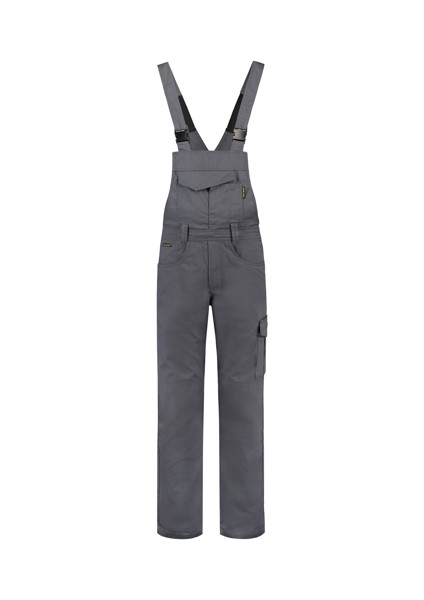 Pracovné Nohavice S Trakmi Unisex Tricorp Dungaree Overall Industrial - Convoy Gray / S