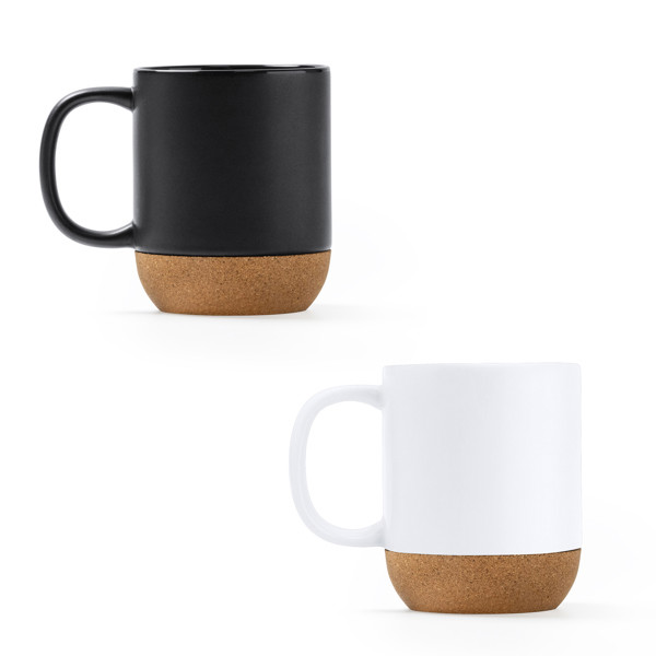 Rosella Cork Mug - White
