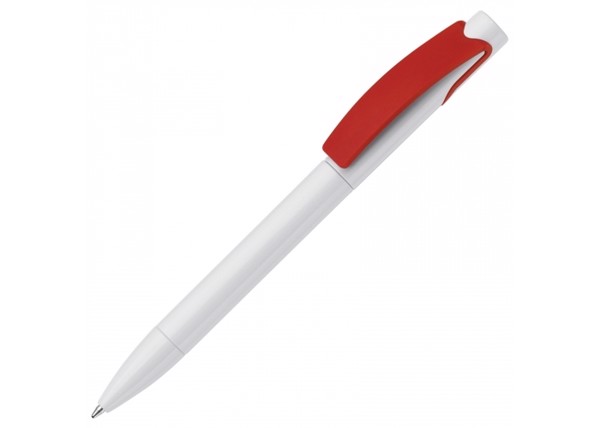 Ball pen Punto - White / Red