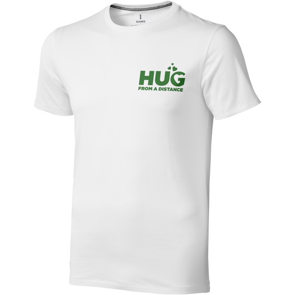 T-shirt de manga curta Nanaimo de homem - Branco / L